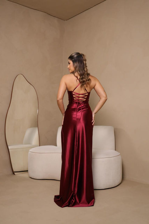 VESTIDO COM BABADO SEREIA